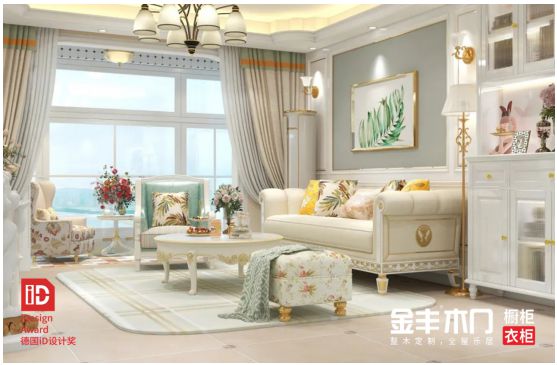水性漆木门十大品牌金丰｜美式田园风格柔美中更显温馨J9九游(图2)