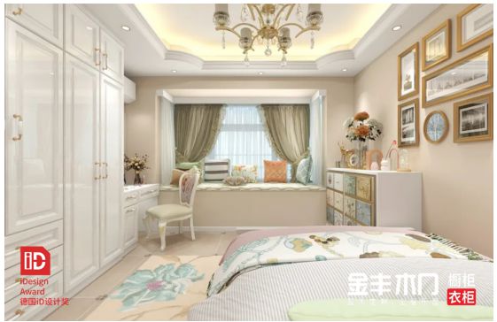 水性漆木门十大品牌金丰｜美式田园风格柔美中更显温馨J9九游(图3)