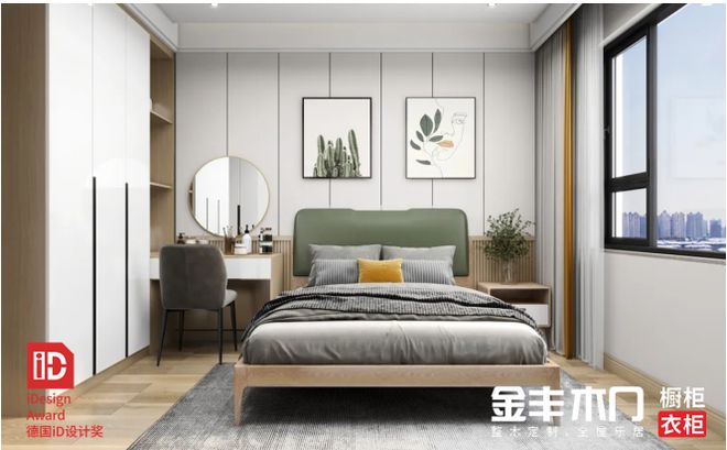 水性漆木门十大品牌金丰｜用纯粹趣致的艺术设计打造简约九游J9北欧风(图4)